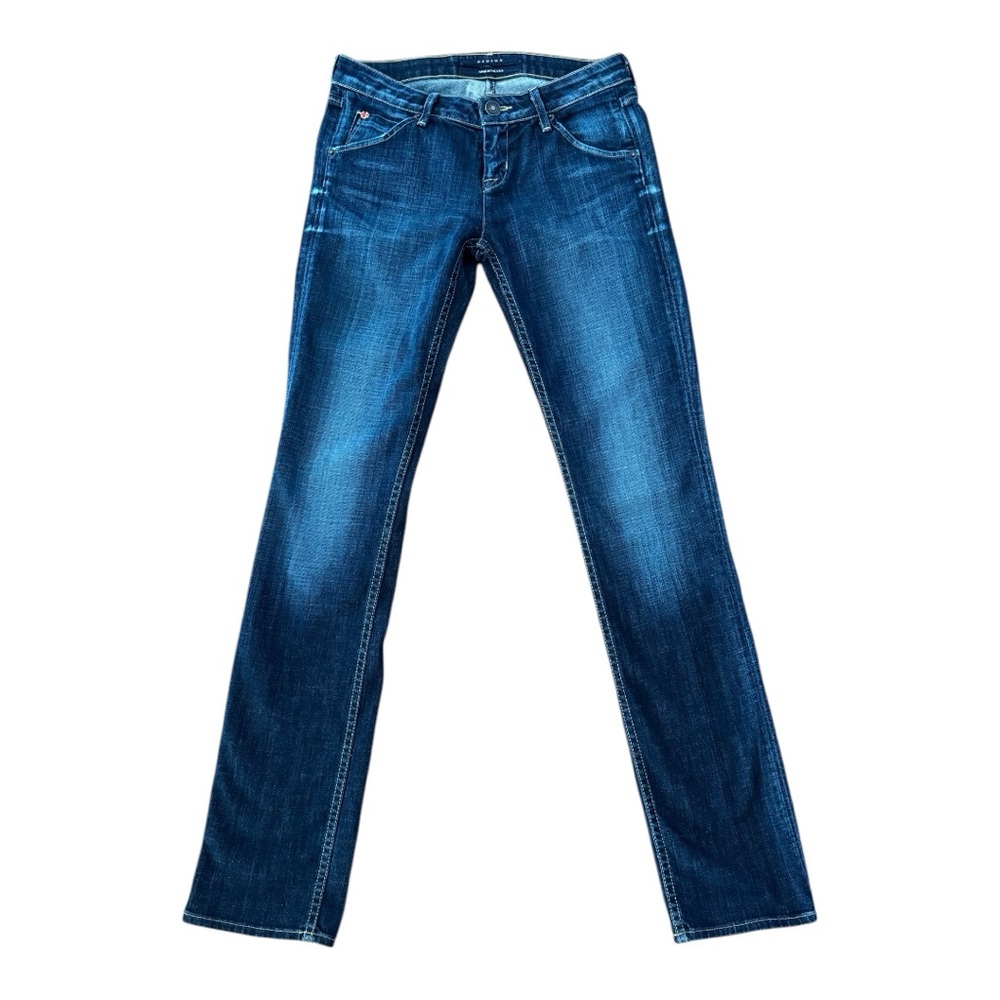 Vintage HUDSON Jeans Women’s Size 26 Flap Back Pockets Low Rise Elm Blue